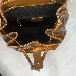 Gucci | Bags | Bronze Patent Leather Gucci Mini Backpack  display picture 2